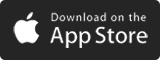 A black and white image of the download app store logo.