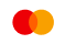 A red and yellow logo for mastercard.