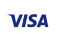 A blue visa logo is shown.